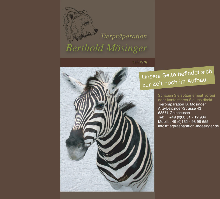 Tierpraeparation Moesinger